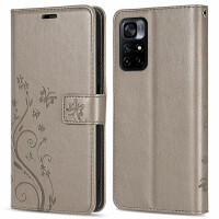 Hülle für Xiaomi POCO M4 Pro 5G, Handyhülle Handy Tasche Wallet Case Flip Etui
