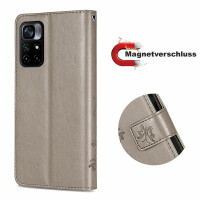 Hülle für Xiaomi POCO M4 Pro 5G, Handyhülle Handy Tasche Wallet Case Flip Etui