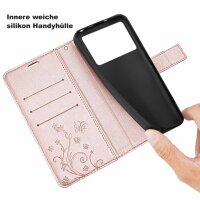 Hülle für Xiaomi POCO X4 Pro 5G, Handyhülle Handy Tasche Schutz Flip Case Schale