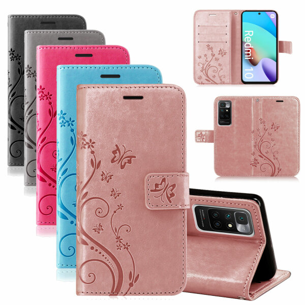 Xiaomi Redmi 10, Hülle Handy Tasche Handyhülle Schutzhülle Klapphülle Etui Case