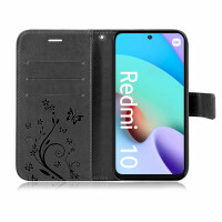 Xiaomi Redmi 10, Hülle Handy Tasche Handyhülle Schutzhülle Klapphülle Etui Case