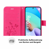Xiaomi Redmi 10, Hülle Handy Tasche Handyhülle Schutzhülle Klapphülle Etui Case