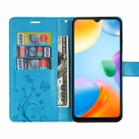 Hülle Xiaomi Redmi 10C, Handy Tasche Handyhülle Schutzhülle Flip Case Klapphülle