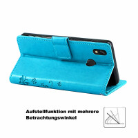 ZTE Blade A7 Hülle Handy Tasche Case Schutz Schale Etui Wallet Buchhülle Bumper