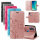 ZTE Blade A7s 2020 Handy Tasche Hülle Case Schutz Schale Etui Buchhülle Wallet