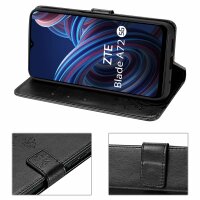 ZTE Blade V40 Vita Hülle Handyhülle Klapphülle Flip Case Schutzhülle Handytasche