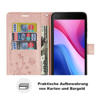 Hülle für ZTE Blade A35 Lite Handy Tasche Handyhülle Hülle Schutzhülle Klapphülle