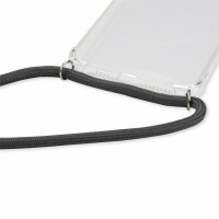 Handykett für Xiaomi Redmi Note 14 4G Hülle mit Kordel Handyhülle mit Band in Rot