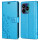 Hülle für ZTE Blade V60 Vita Handy Tasche Handyhülle Hülle Schutzhülle Klapphülle in Blau