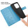 Hülle für ZTE Blade V60 Vita Handy Tasche Handyhülle Hülle Schutzhülle Klapphülle in Blau