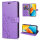 Hülle für ZTE Blade V60 Vita Handy Tasche Handyhülle Hülle Schutzhülle Klapphülle in Lila