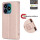 Hülle für ZTE Blade V60 Vita Handy Tasche Handyhülle Hülle Schutzhülle Klapphülle in Rosegold