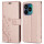 Hülle für ZTE Blade V60 Vita Handy Tasche Handyhülle Hülle Schutzhülle Klapphülle in Rosegold