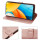 Hülle für ZTE Blade V60 Vita Handy Tasche Handyhülle Hülle Schutzhülle Klapphülle in Rosegold