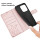 Hülle für ZTE Blade V60 Vita Handy Tasche Handyhülle Hülle Schutzhülle Klapphülle in Rosegold