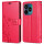 Hülle für ZTE Blade V60 Vita Handy Tasche Handyhülle Hülle Schutzhülle Klapphülle in Rot
