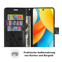 Hülle für ZTE Blade V60 Vita Handy Tasche Handyhülle Hülle Schutzhülle Klapphülle in Schwarz