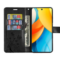 Hülle für ZTE Blade V60 Vita Handy Tasche Handyhülle Hülle Schutzhülle Klapphülle in Schwarz