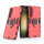 Handyhülle für Samsung Galaxy S25+ Ring Case Hülle Outdoor Back Cover Bumper in Rot