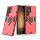 Handyhülle für Samsung Galaxy S25 Ultra Ring Case Hülle Outdoor Back Cover Bumper in Rot