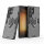 Handyhülle für Samsung Galaxy S25 Ultra Ring Case Hülle Outdoor Back Cover Bumper in Schwarz