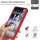 360° Grad Hülle für Xiaomi Redmi Note 14 4G vollschutz Integriertem Displayschutz in Rot