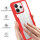 360° Grad Hülle für Xiaomi Redmi Note 14 4G vollschutz Integriertem Displayschutz in Rot