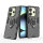 Hülle für Xiaomi Redmi Note 14 5G Handyhülle Drehbar Ringhalter Magnet Bumper Case in Schwarz
