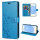 Hülle für Samsung Galaxy S25 Handyhülle Handy Tasche Wallet Case Flip Cover in Blau