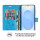 Hülle für Samsung Galaxy S25 Handyhülle Handy Tasche Wallet Case Flip Cover in Blau