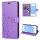 Hülle für Samsung Galaxy S25 Handyhülle Handy Tasche Wallet Case Flip Cover in Lila