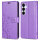 Hülle für Samsung Galaxy S25 Handyhülle Handy Tasche Wallet Case Flip Cover in Lila