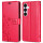 Hülle für Samsung Galaxy S25 Handyhülle Handy Tasche Wallet Case Flip Cover in Rot