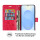 Hülle für Samsung Galaxy S25 Handyhülle Handy Tasche Wallet Case Flip Cover in Rot