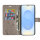 Hülle für Samsung Galaxy S25+ Handyhülle Handy Tasche Wallet Case Flip Cover in Grau