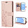 Hülle für Samsung Galaxy S25+ Handyhülle Handy Tasche Wallet Case Flip Cover in Rosegold
