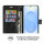 Hülle für Samsung Galaxy S25+ Handyhülle Handy Tasche Wallet Case Flip Cover in Schwarz