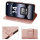 Hülle für Xiaomi Redmi Note 14 4G, Handy Tasche Handyhülle Wallet Case Flip Cover in Rosegold
