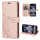 Hülle für Xiaomi Redmi Note 14 5G, Handy Tasche Handyhülle Wallet Case Flip Cover in Rosegold