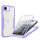 Handyhülle für Apple iPhone 16E – 360° Panzer Case mit Displayschutz Lila