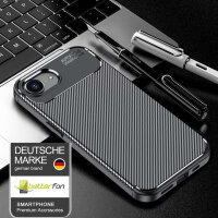 Handyhülle für Apple iPhone 16E – Outdoor Silikon Cover Schwarz