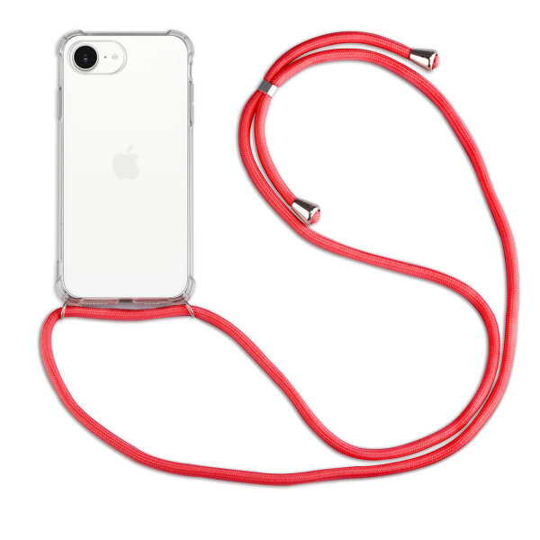 Handykette für Samsung Galaxy A36 / A56 Handyhülle mit Band Case TPU Hülle mit Kordel in Rot