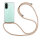 Handykette für Samsung Galaxy A26 Handyhülle mit Band Case TPU Hülle mit Kordel in Beige / Braun