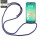 Handykette für Samsung Galaxy A26 Handyhülle mit Band Case TPU Hülle mit Kordel in Blau