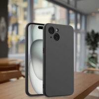 Handyhülle für Apple iPhone 15 – Bumper Back Cover Schwarz