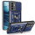 Outdoor Panzer Hülle für Samsung Galaxy A26 mit Kameraschutz Ringhalter Bumper in Blau