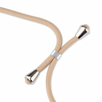 Handykett für Xiaomi 15 Ultra Hülle mit Kordel Handyhülle mit Band in Beige / Braun