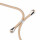 Handykett für Xiaomi 15 Ultra Hülle mit Kordel Handyhülle mit Band in Beige / Braun