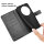 Hülle für Xiaomi 15 Ultra Handy Tasche Handyhülle Wallet Case Flip Cover in Schwarz