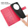 Hülle für Xiaomi 15 Ultra Handy Tasche Handyhülle Wallet Case Flip Cover in Rot